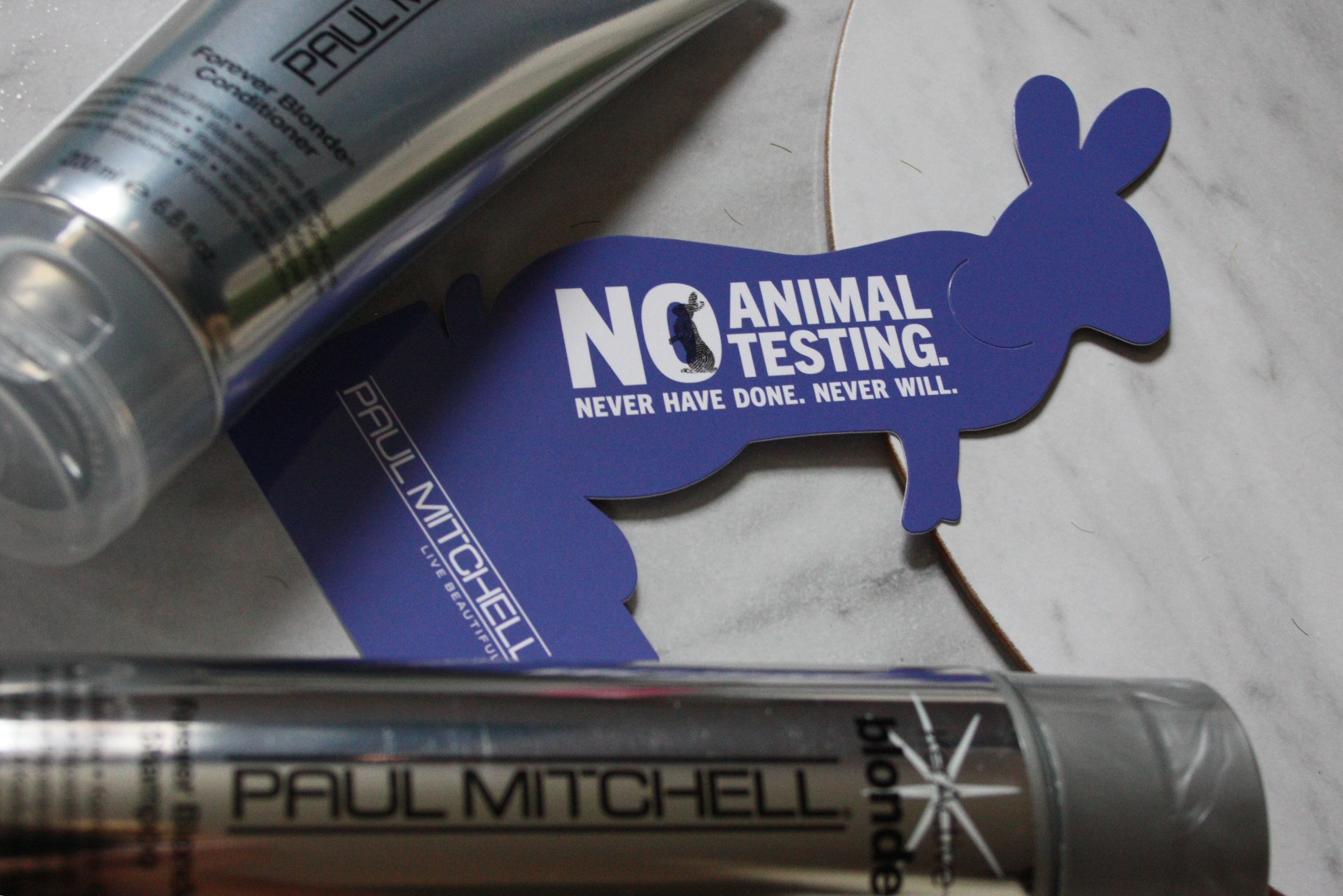 Paul Mitchell no animal testing 