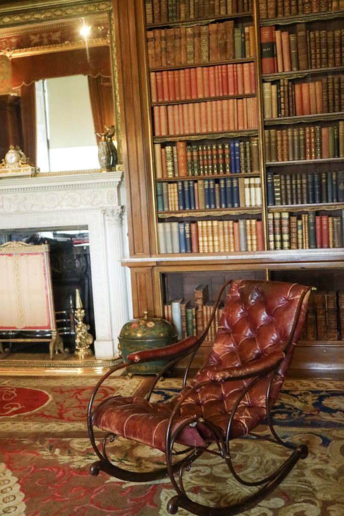 library at harewood house 