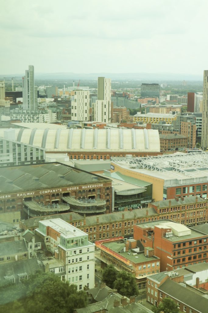 views of Manchester from 20 stories Manchester