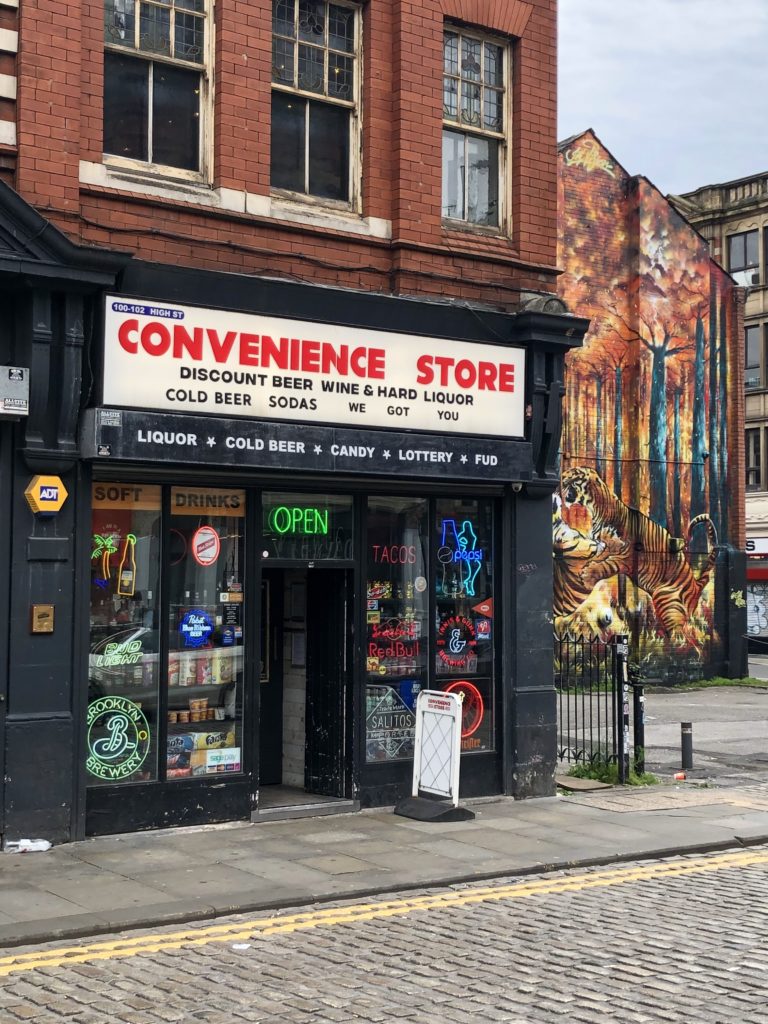 the convenience store hidden bar in Manchester