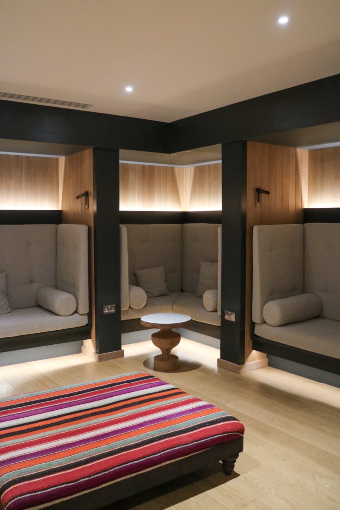 relaxation rooms at rudding park spa